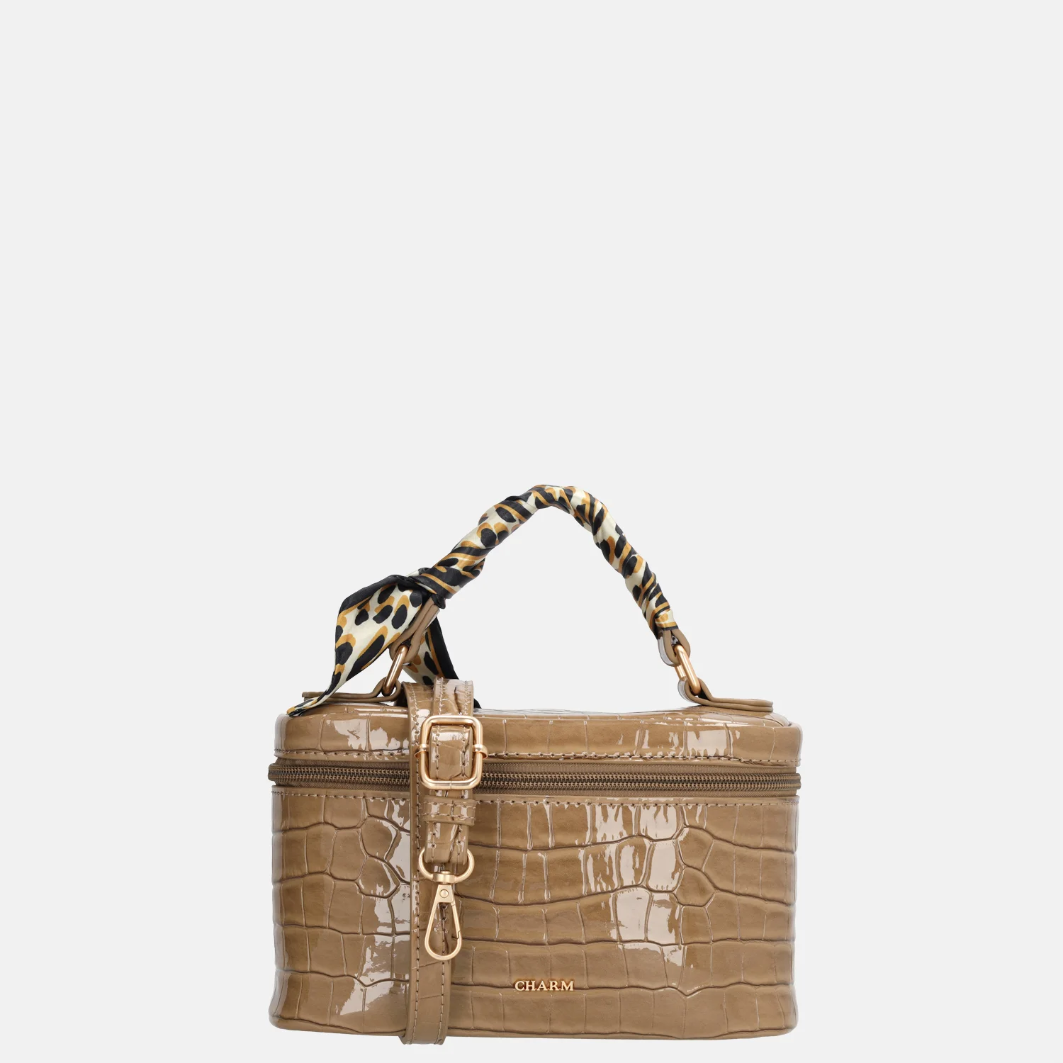 Charm London Knightbridge handtas taupe